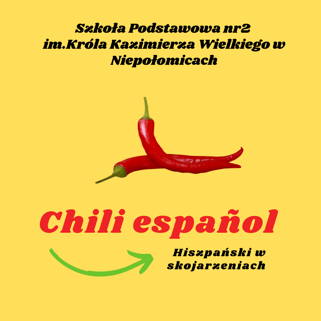 Chili español. Samouczek języka hiszpańskiego w skojarzeniach.