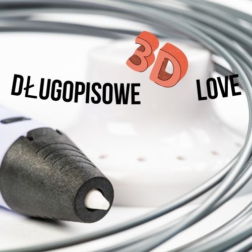 Długopisowe 3D love