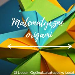 Matematyczne origami, czyli inne spojrzenie na Japonię.