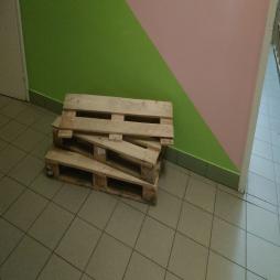 Coś z niczego... meble z euro palet.